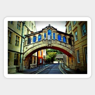 Hertford Bridge of Sighs Oxford England Sticker